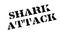 Shark Attack rubber stamp