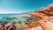 Shark Bay Australia on a sunny day - made with Generative AI tools