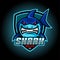 Shark Esport Mascot Logo Design