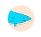 Shark Fish Face Closeup Vector