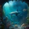 Shark Habitats. Generative AI