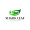 Shark Leaf Animal Marine Ecology Modern Vector Logo