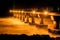 Shark Rock Pier at Night