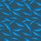 Sharks colored abstract seamless pattern.