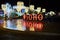 Sharm El Sheikh, Egypt - November 20, 2021: Glowing words `I Love Soho`