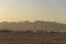 Sharm El Sheikh, sunset, outskirts of the city. Egypt.