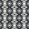 Sharp abstract seamless pattern monochrome or two colors vector