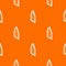 Sharp corner window frame pattern vector orange