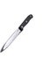 Sharp kitchen knife isolated