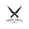 sharp knife logo design inspiration