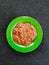 Sharp photo of chili paste. Suitable for food articles and restaurant banners.