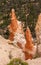 Sharp Pointed Hoodoos Bryce Canyon National Park Utah