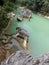 Sharp Rocks in Cahabon River at Semuc Champey