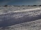 Sharp snow texture. Winter landscape