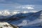 The sharp turns on the way to the city of Spitak and the first rays of the winter sun, scattering the fog in the mountains of Arag