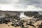 Sharpen rocks in Cape Conran beach.