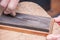 Sharpening stone with graver