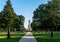 Sharpsburg, Maryland, USA September 11, 2021 The American Volunteer statue monument in the Antietam National Cemetery