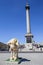 Shaun the Sheep at Trafalgar Square in London