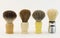 Shaving brushes ( Made out of horse, badger and boar hair)
