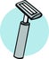 Shaving razor vector illustration