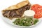 Shawarma Doner Kebab on a plate