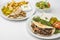 Shawarma Plate , Shawarma beef and chicken plate