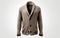 Shawl Collar Cardigan Blazer Transparent Background -Generative Ai