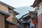 Shaxi Ancient village. a famous Ancient village of Jianchuan, Yunnan, China.