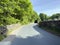 Shay Lane with dry stone walls near, Bradford, Yorkshire, UK