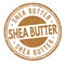 Shea butter sign or stamp