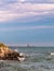 Sheboygan, Wisconsin Lighthouse Scene on Lake Michigan