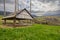 Shed on mountain pasture