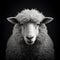 Sheep In Black And White: Bold Minimalist Strokes And Realistic Accuracies