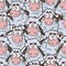 Sheep Cartoon Pattern