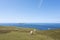 Sheep on dursey island in western ireland off the coast of beara peninsula