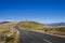 Sheep farm along the roadside to Akaroa town, New