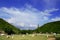 Sheep farms In the mountains