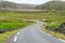 Sheep grazing along the Varanger National Tourist Route, Finnmar