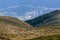 Sheep herding in mountain landscape