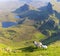 Sheep In Mountain, Isle of Skye, Scotland, United Kingdom