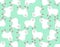 Sheep pixel art pattern seamless. Lamb cartoon 8 bit background. Farm animal pixelated texture