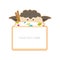 Sheep vector note paper candy illustration cartoon message speech bubble