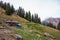 Sheepfold in Fagaras Mountains  Romanian Carpathians