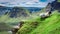 Sheeps in Quiraing, Scotland, UK