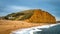 Sheer Drop Cliffs. East Cliff West Bay