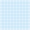 Sheet of graph paper with grid. Millimeter paper texture, geometric pattern. Blue lined blank for drawing, studying