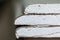 Sheets of plasterboard or drywall close up in an apartment during on the construction, remodeling, rebuilding