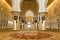 Sheik zayed mosque interior prayer hall