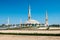 Sheikh Khalifa Bin Zayed mosque in Al Ain city of the Abu Dhabi Emirate